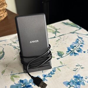 Anker Gray Power Bank with USB Cable
